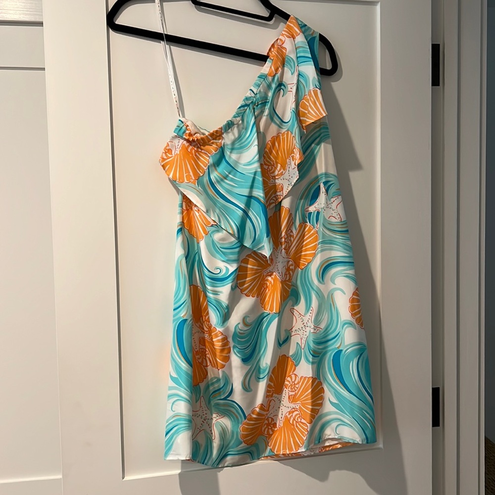 Lilly Pulitzer lined silk dress 0